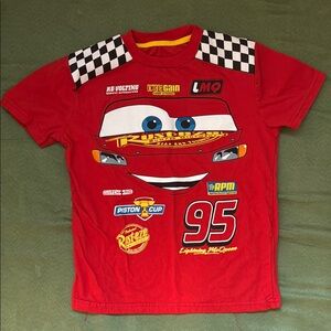 Disney Pixar Red Cars Graphic T-Shirt